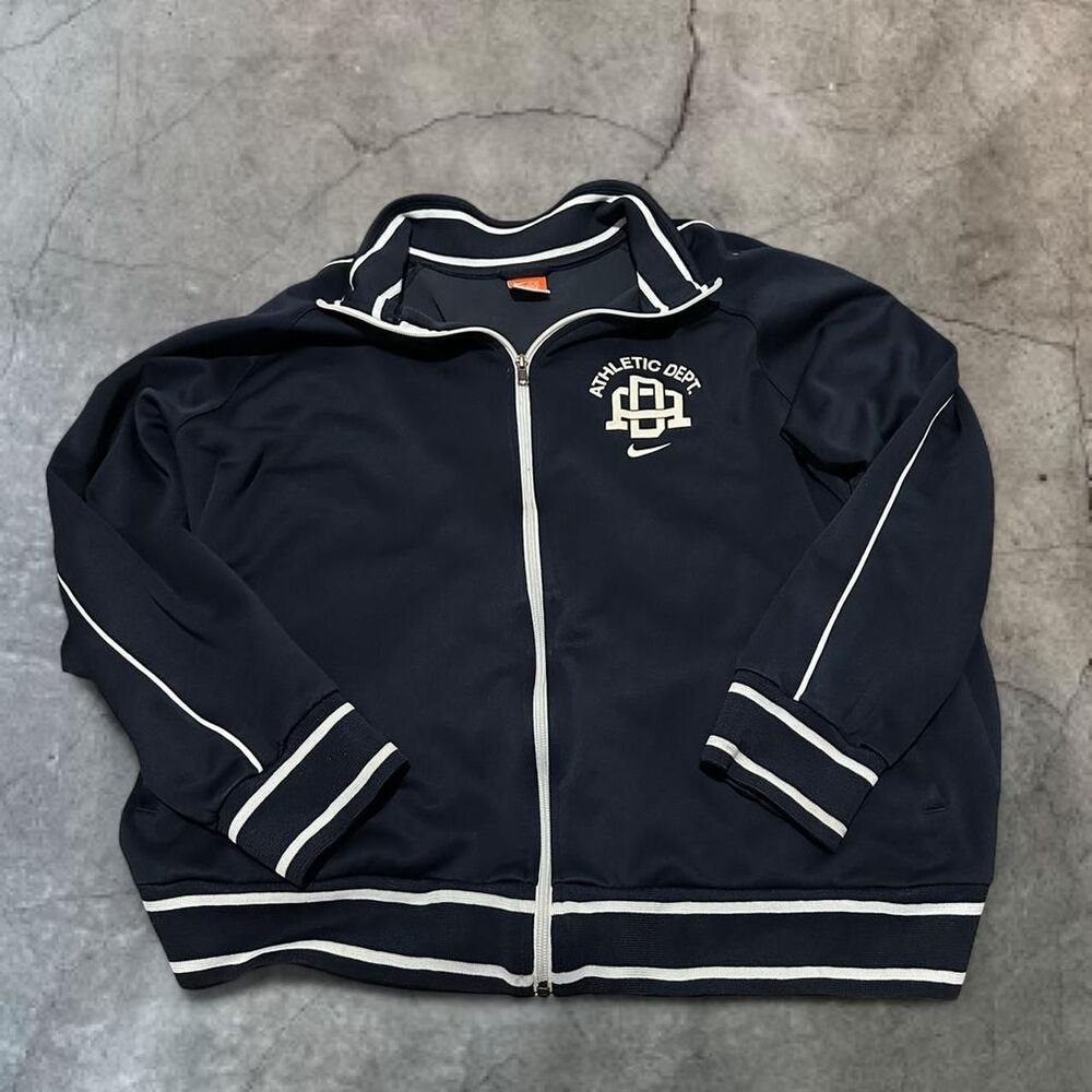 Nike Men's Navy and Blue Jacket